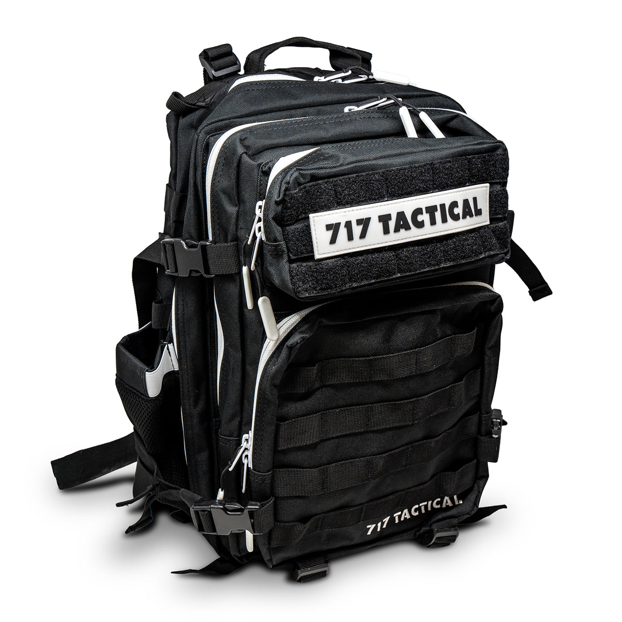 White Line Black 717 Tactical Backpack