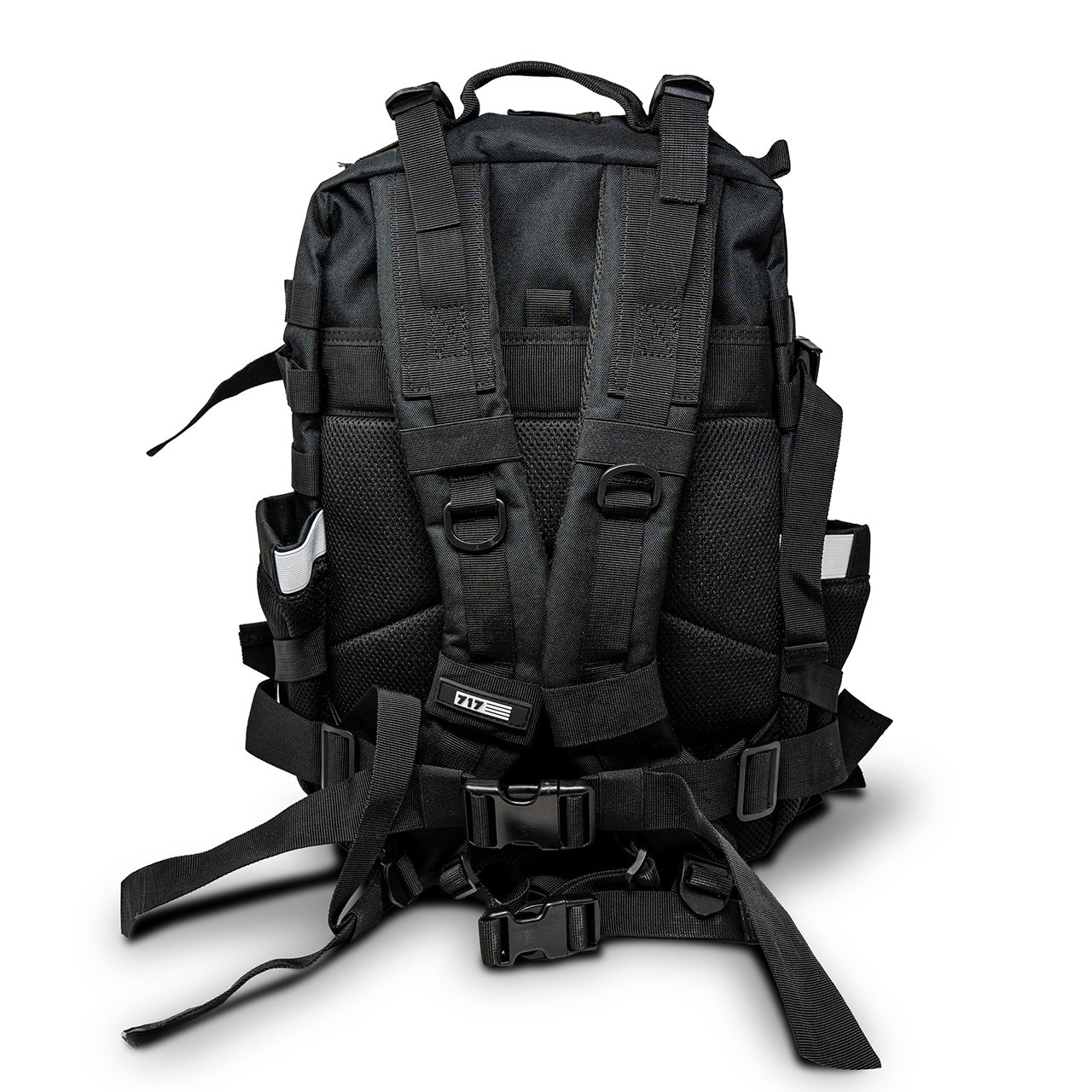 White Line Black 717 Tactical Backpack