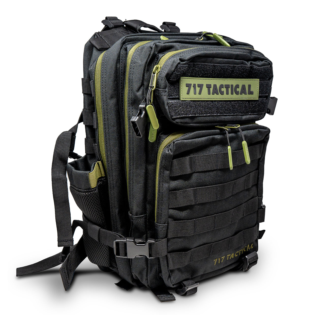 Green Line Black 717 Tactical Backpack