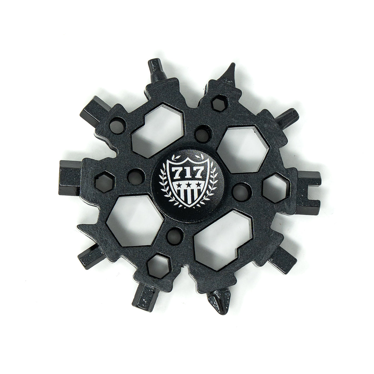 Black Multi Tool Fidget Spinner