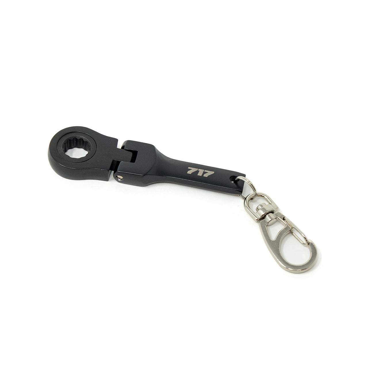 Black 10mm Ratchet Keychain