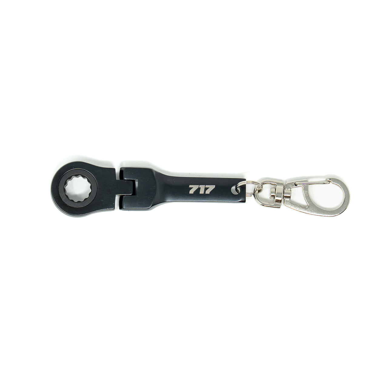 Black 10mm Ratchet Keychain