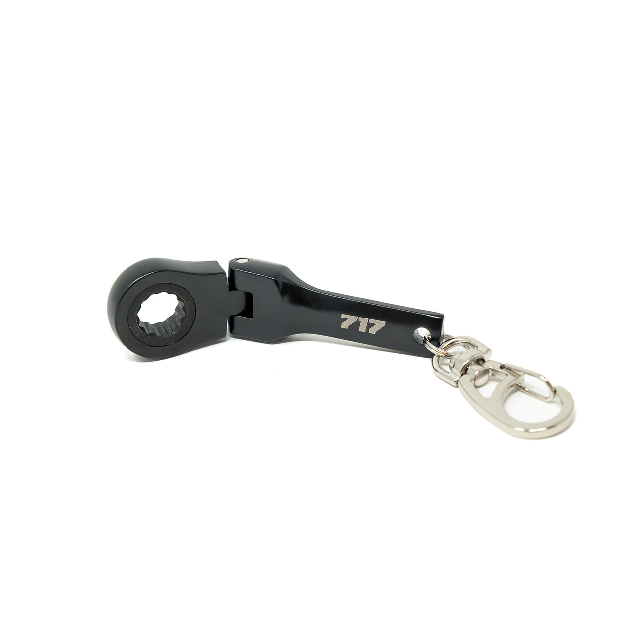 Black 10mm Ratchet Keychain
