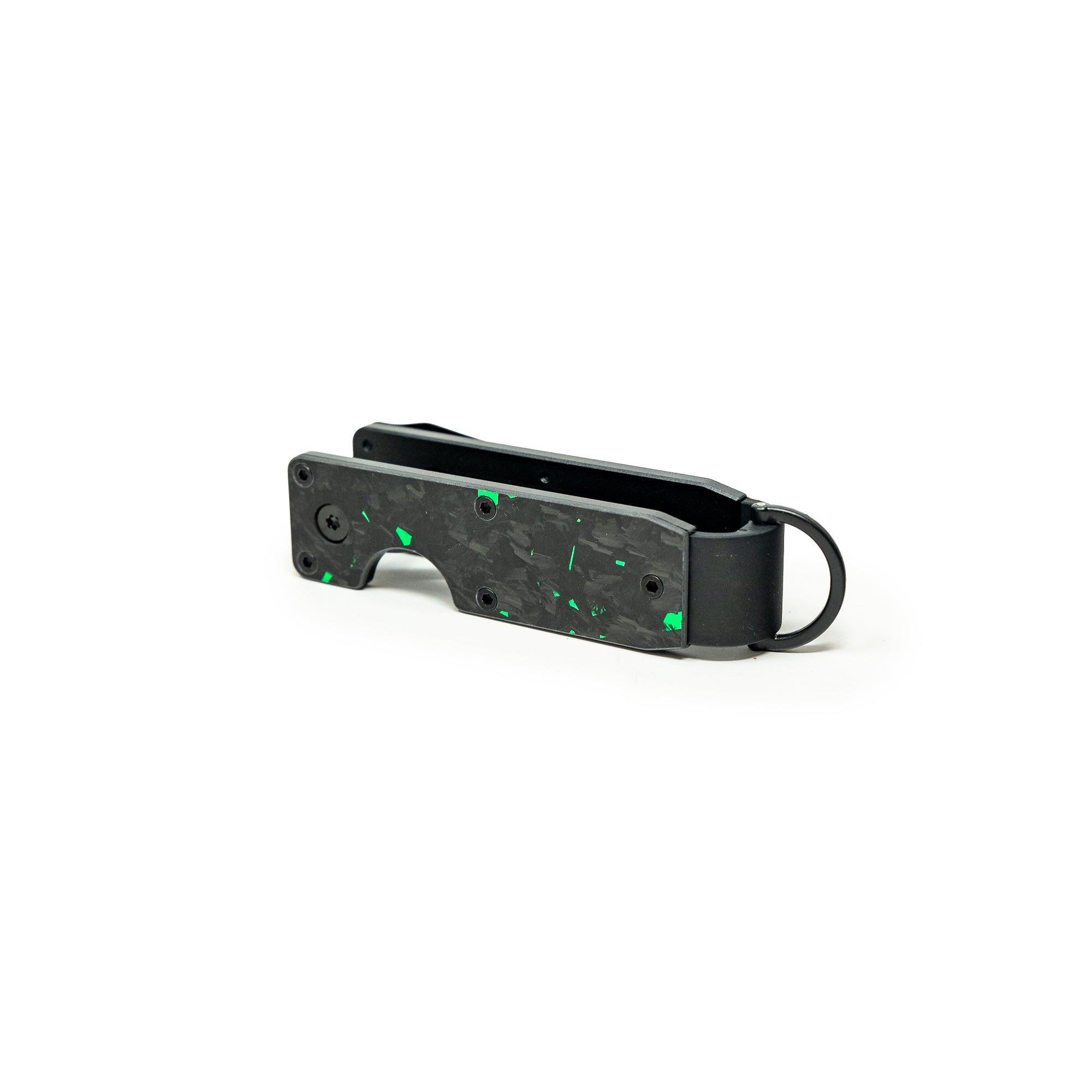 Green Carbon Forged Keycase Folder