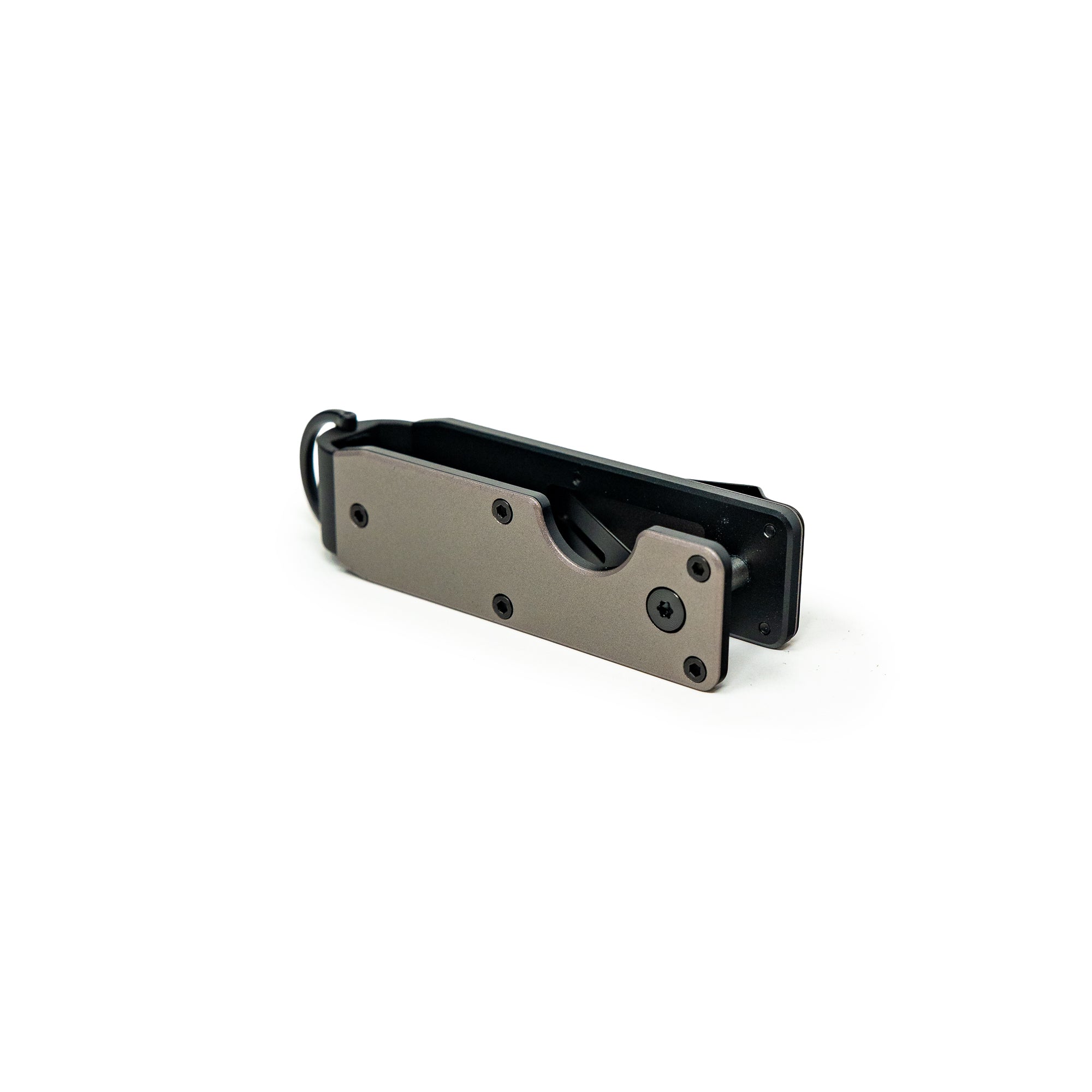 Grey Metal Keycase Folder