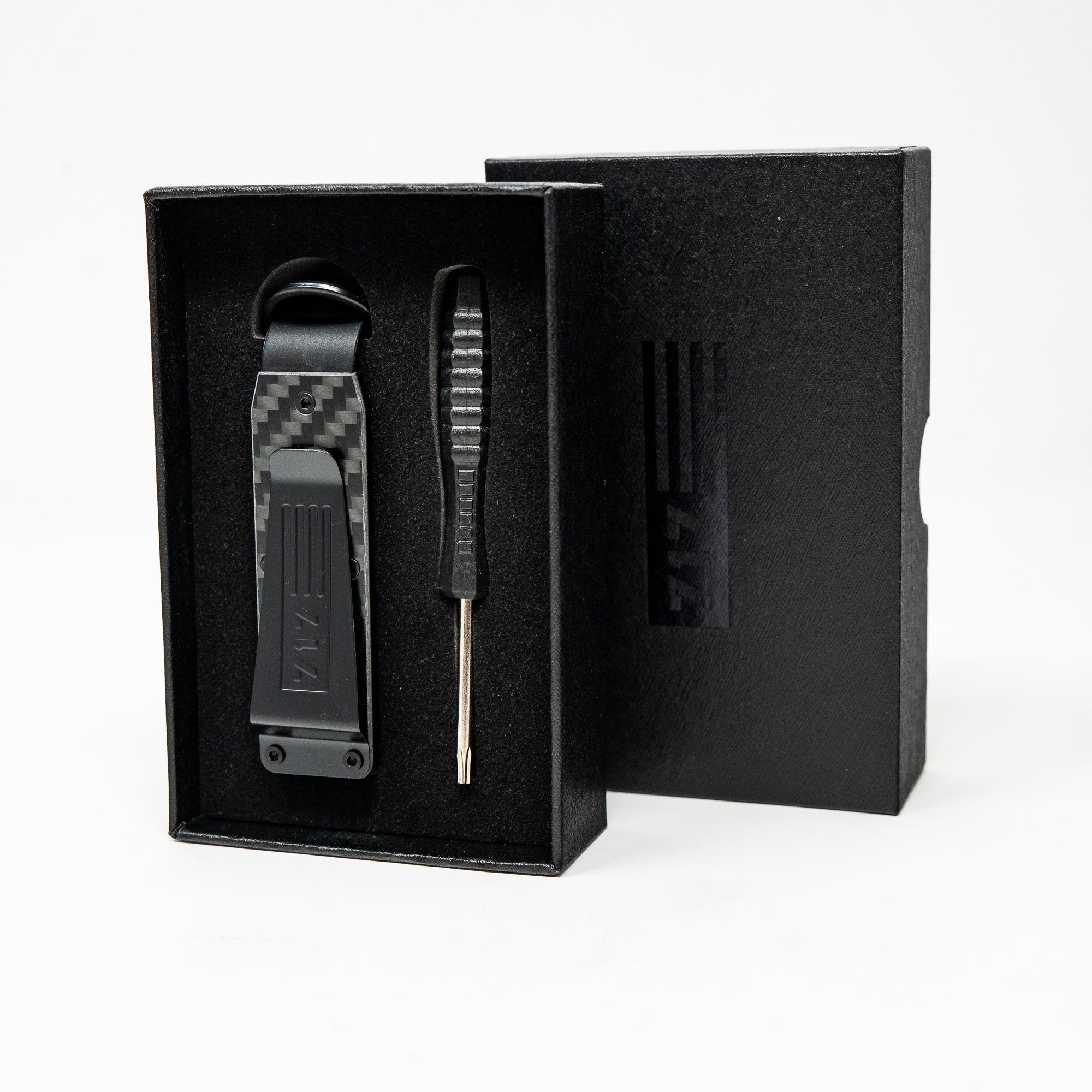 Black Carbon Keycase Folder