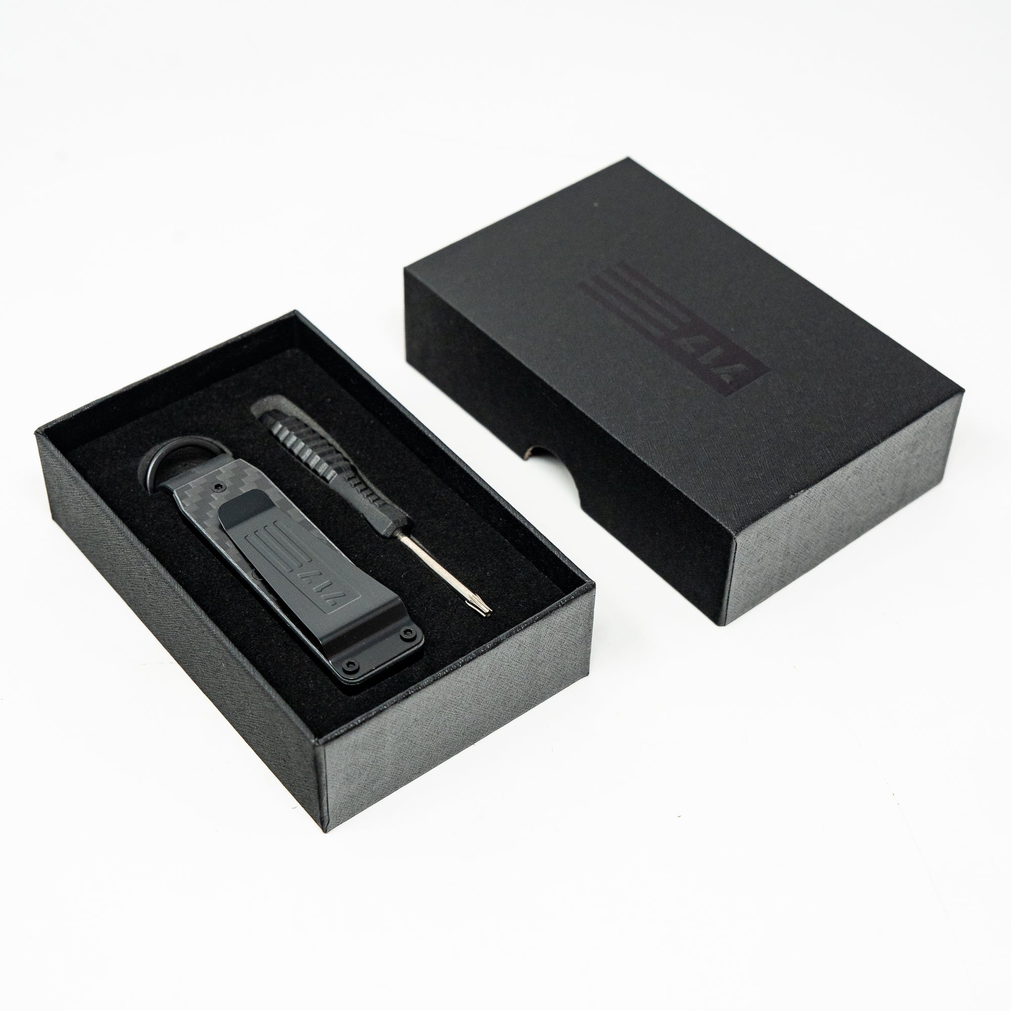 Black Carbon Keycase Folder