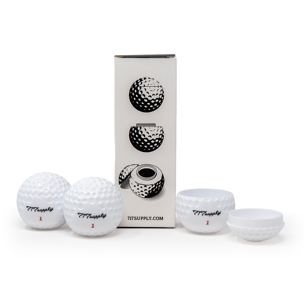 717 Supply Golf Ball Shot Glasses
