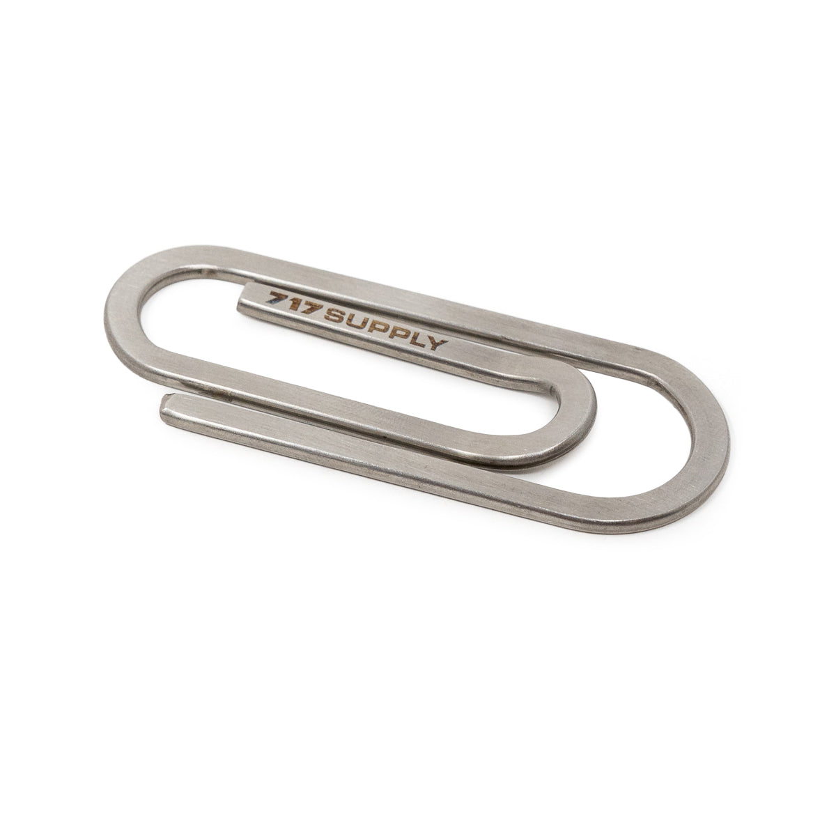 717 Supply Large Paperclip Money Clip - Silver