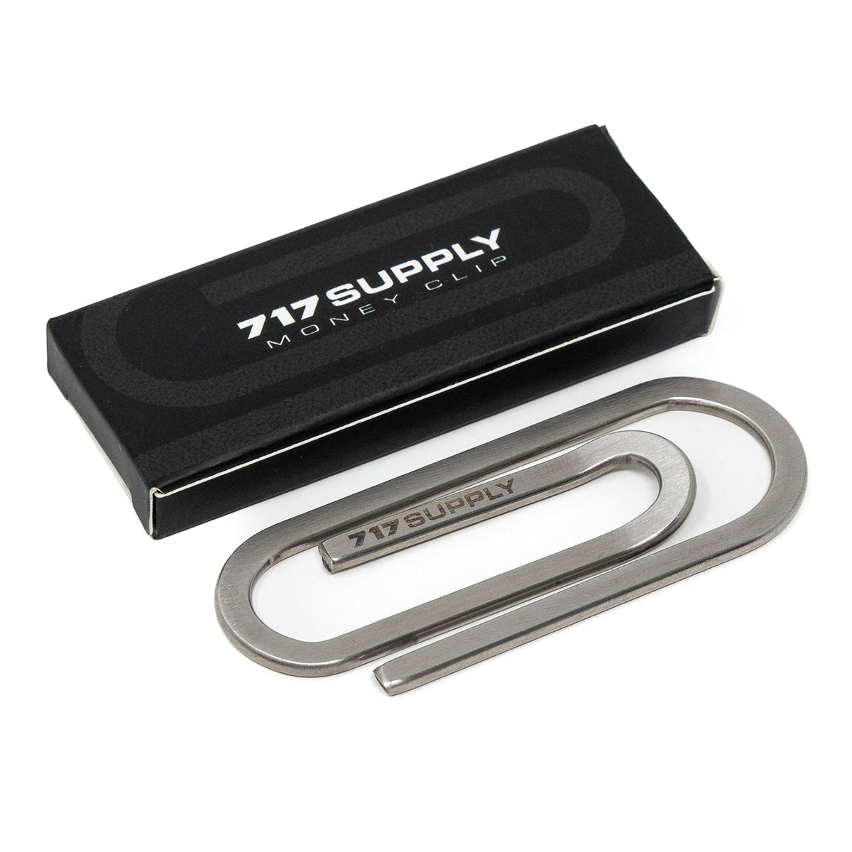 717 Supply Large Paperclip Money Clip - Silver