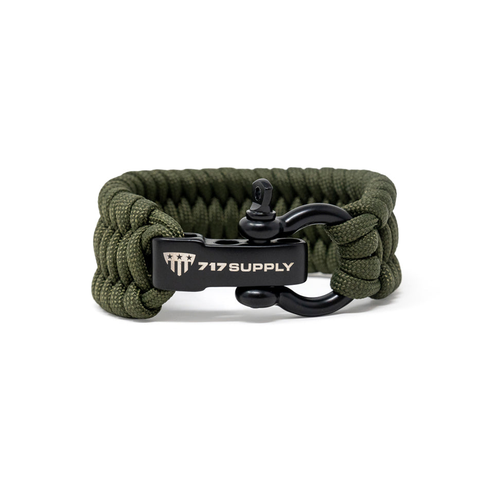 Green Paracord Bracelet