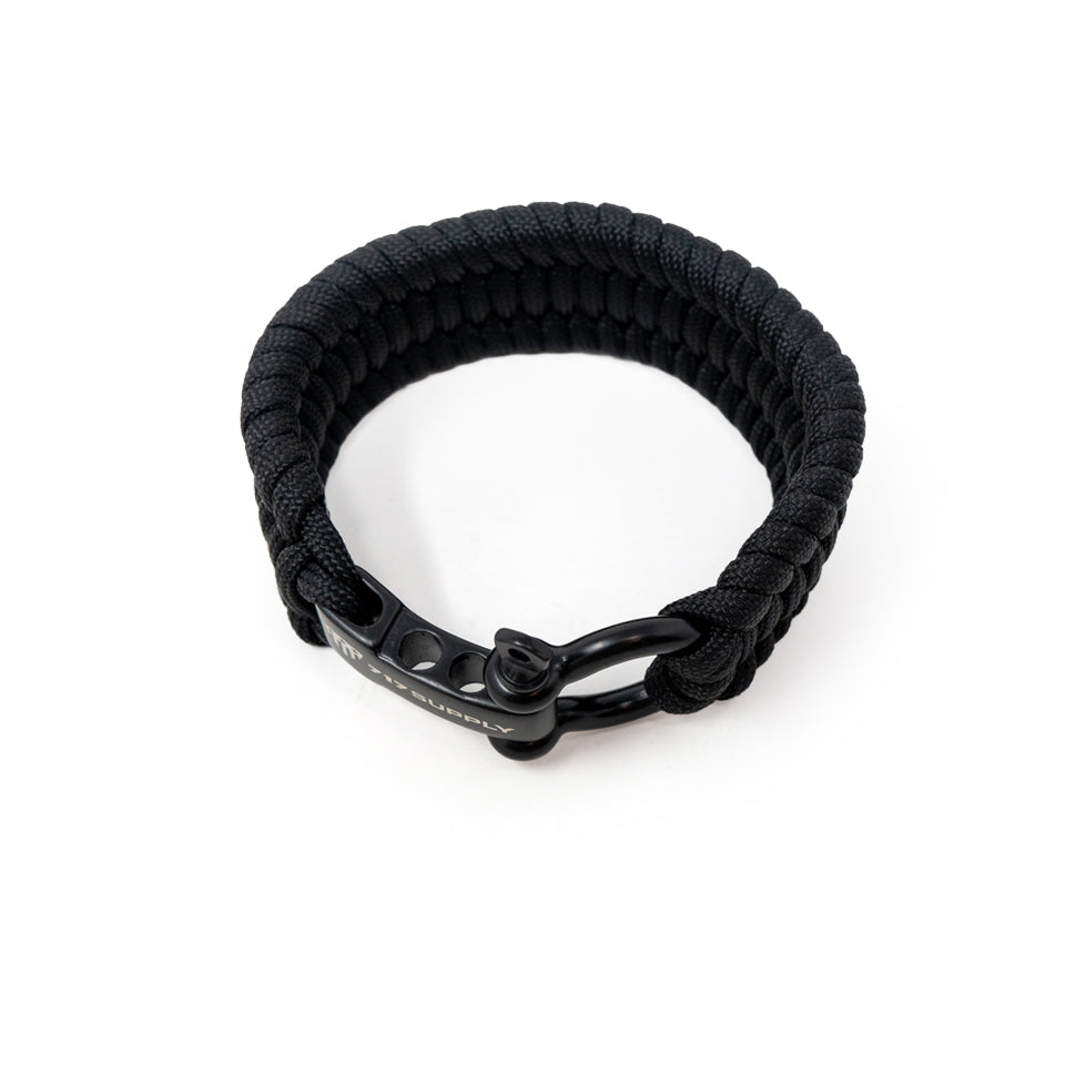 Black Paracord Bracelet