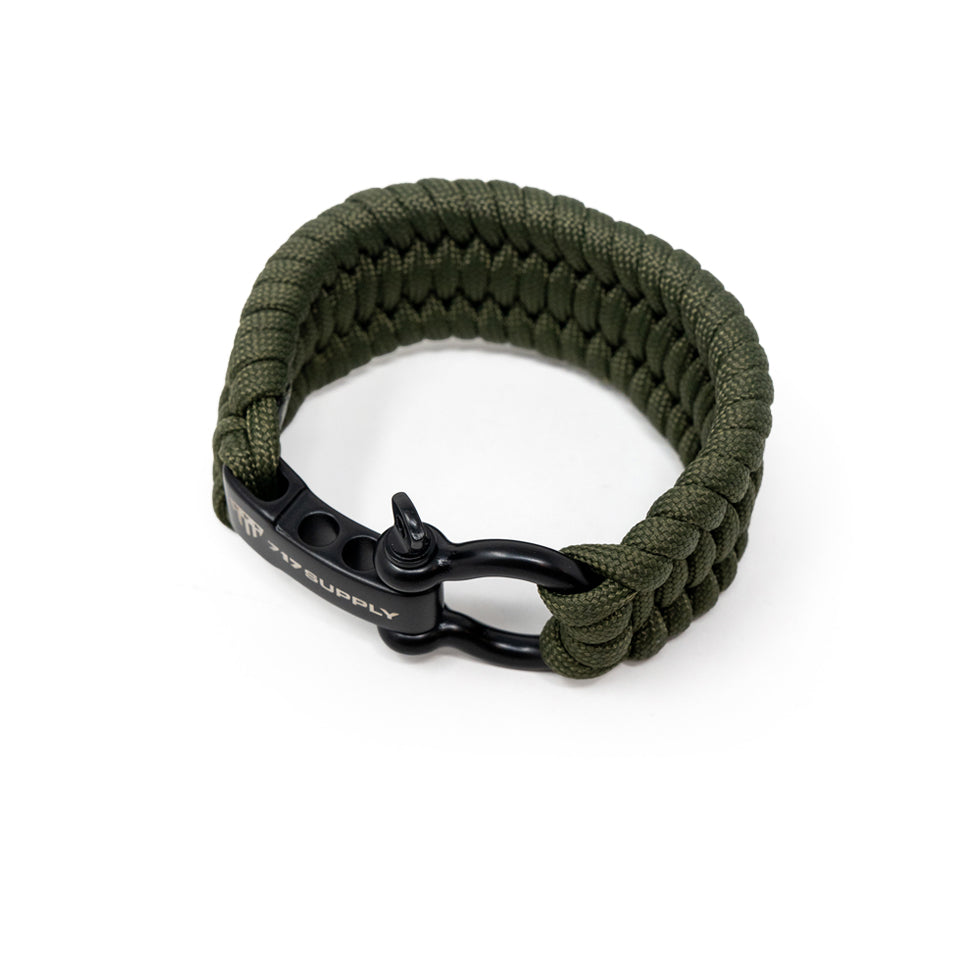 Green Paracord Bracelet