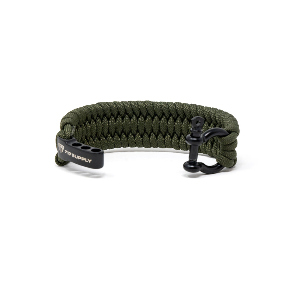 Green Paracord Bracelet
