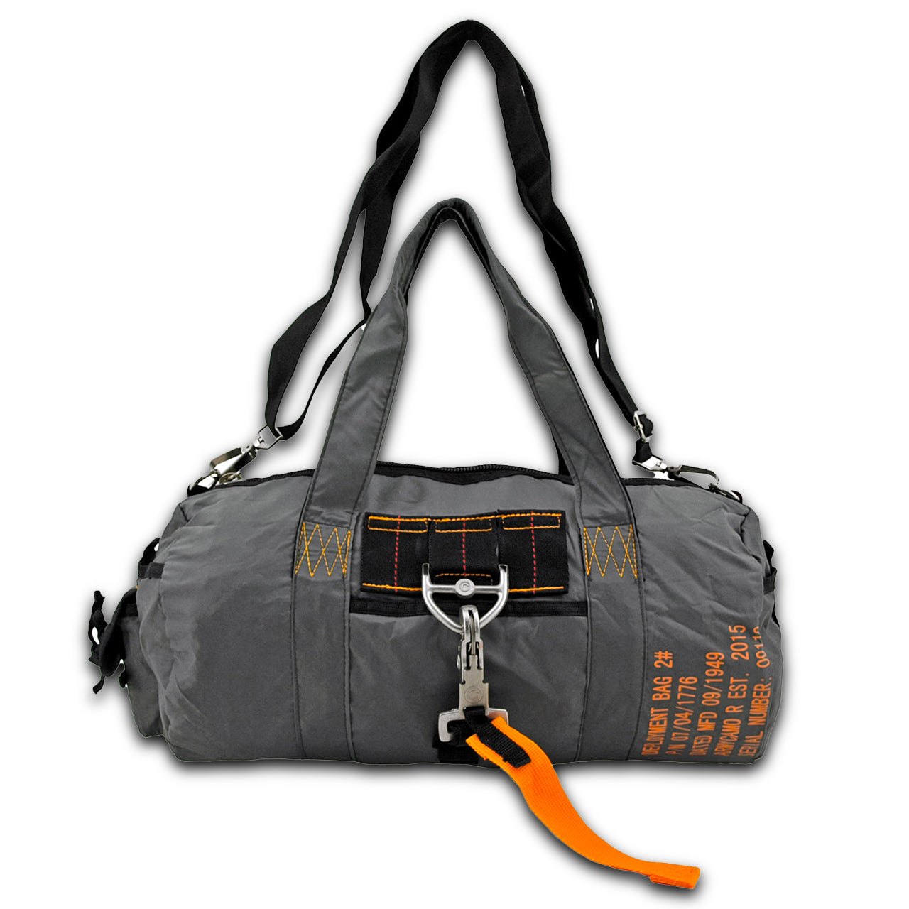 Tactical Parachute Gym Duffle Bag - Grey Sky