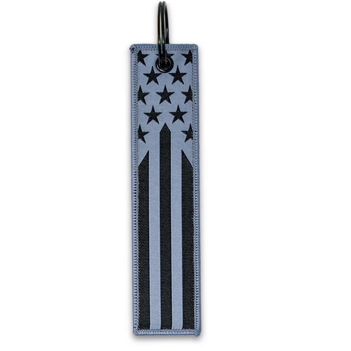 Grey Flag Keytag