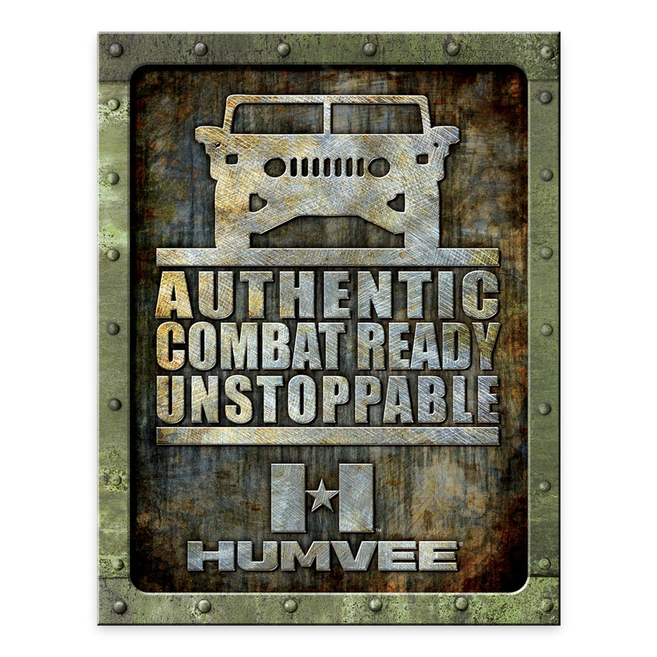 HUMVEE Combat Ready Sign