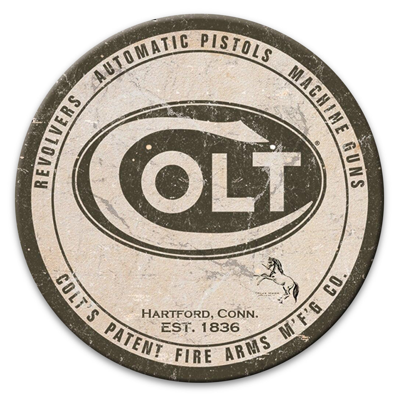 Colt Logo Round Magnet