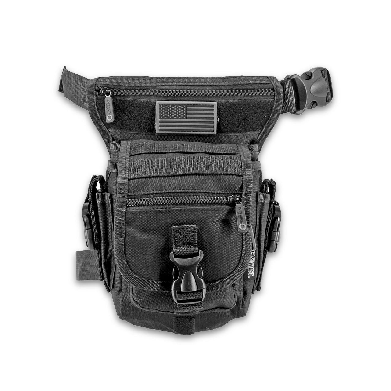 Tactical Hip Bag- Black