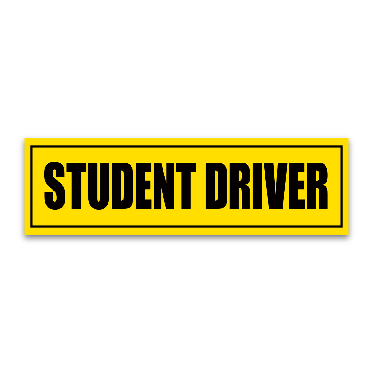 Student Driver Sticker