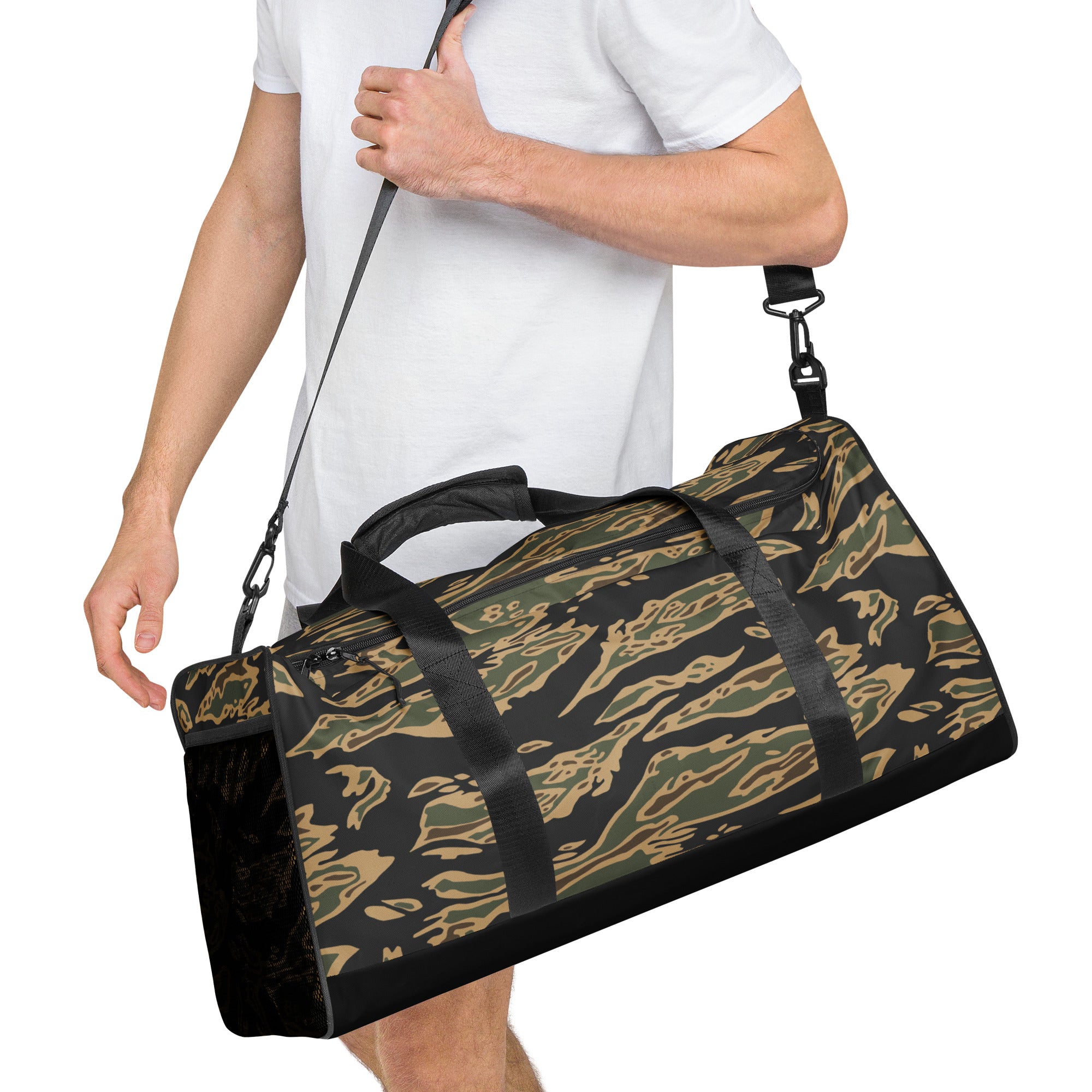 Tiger Camo Duffle Bag