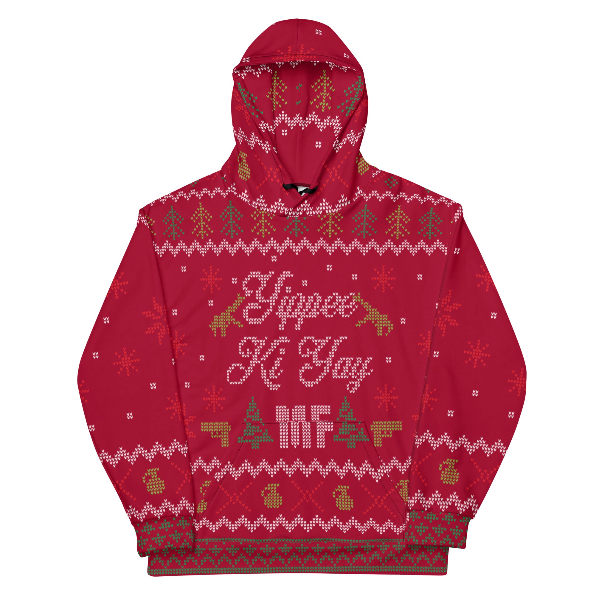 Ugly Xmas Hoodie (Red)