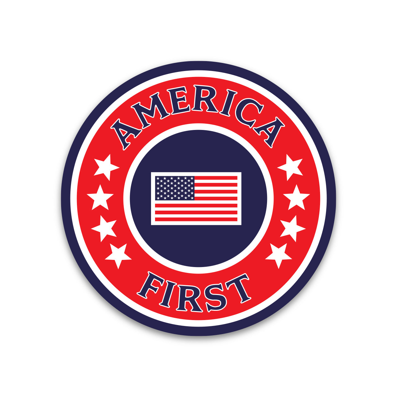 America First Sticker