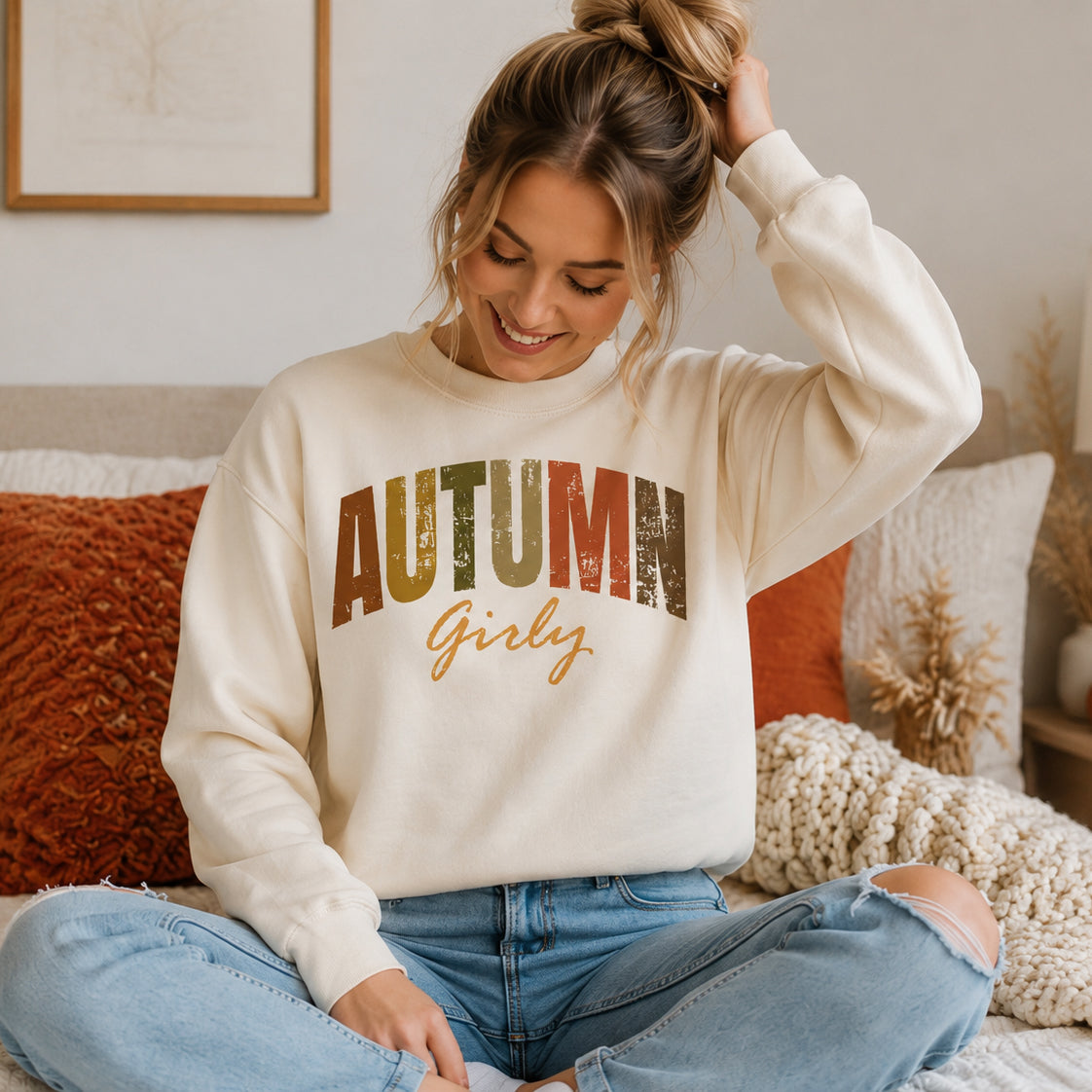 Autumn Girly Sweatshirt