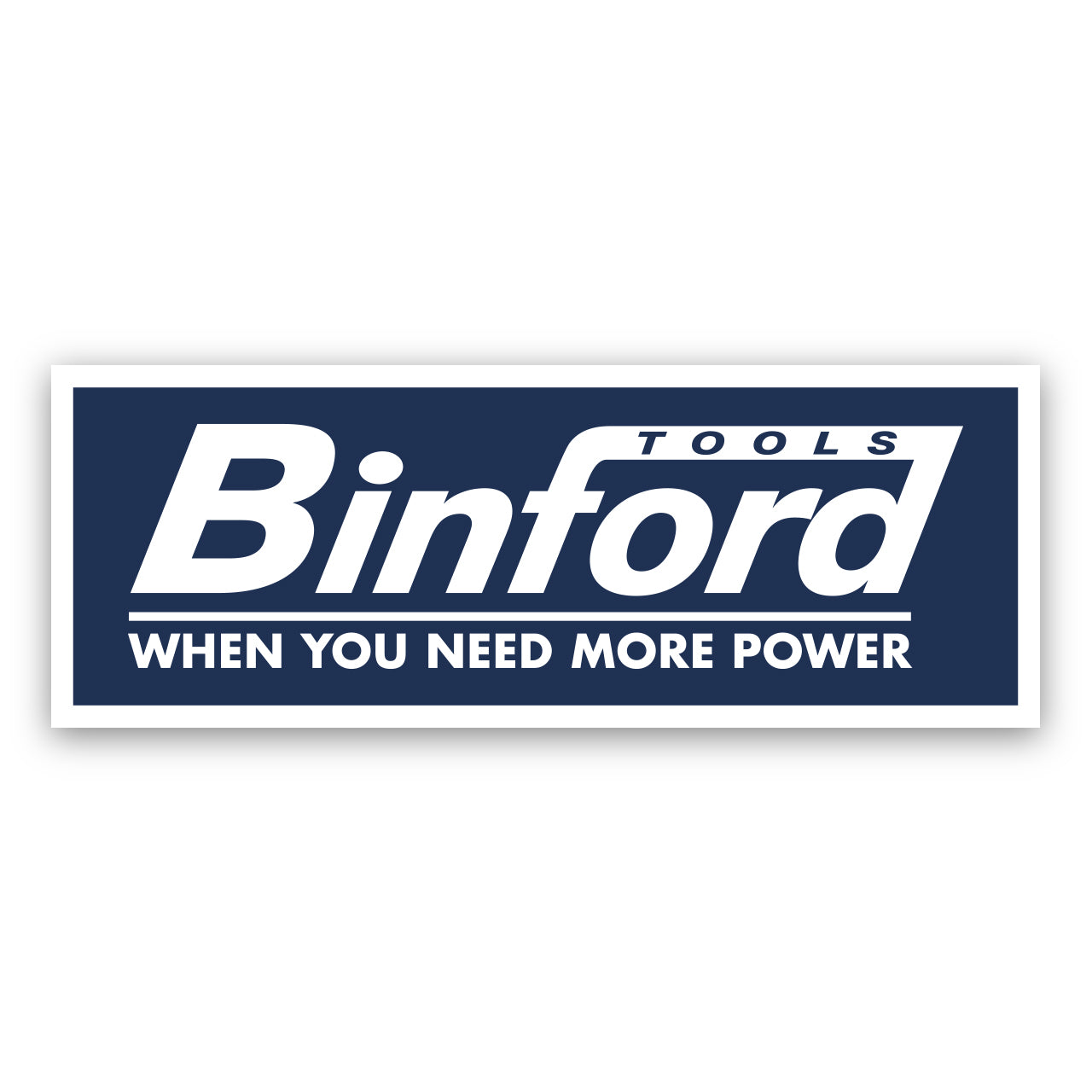 Binford Sticker 717 SUPPLY