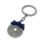 Blue Brake Keychain