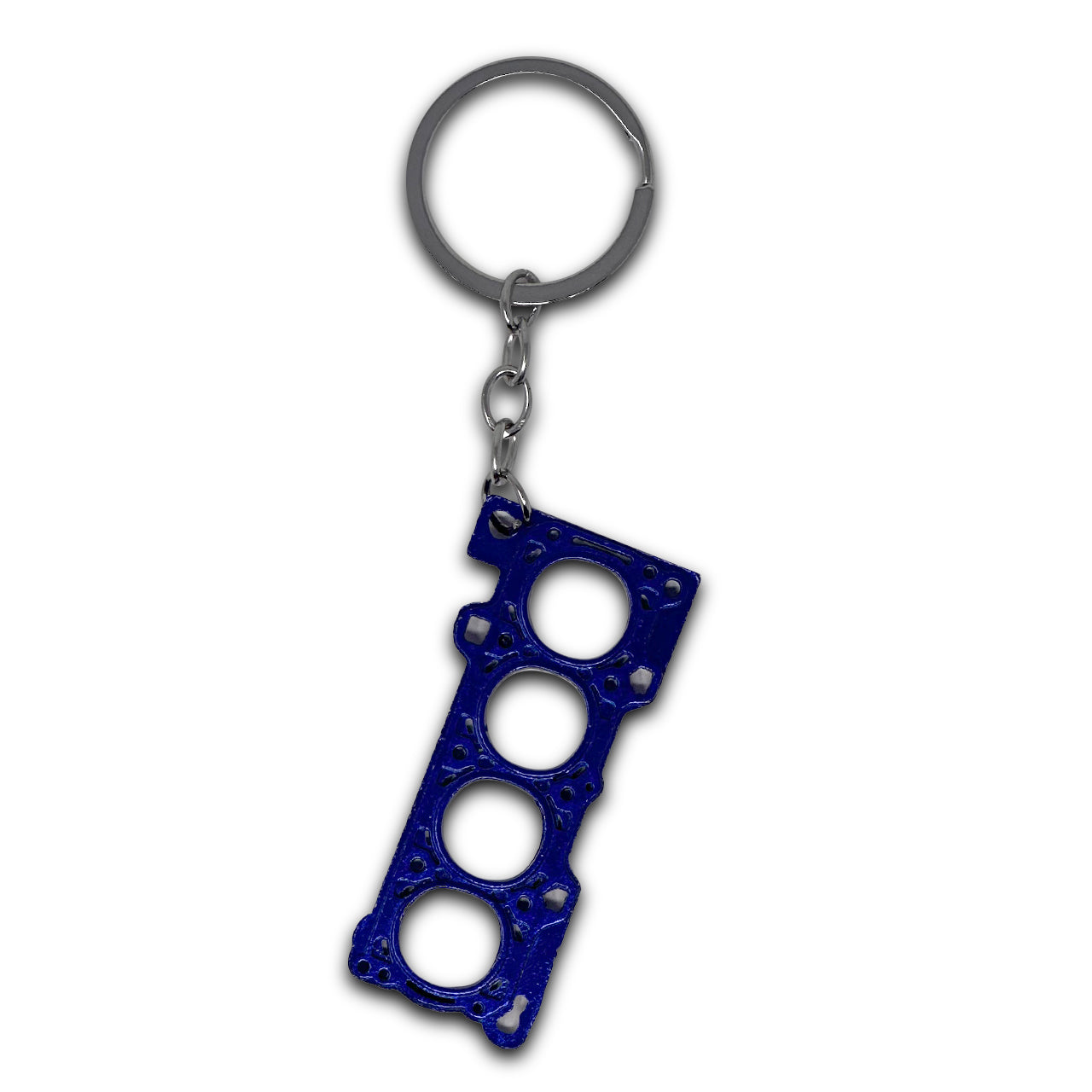 Blue Head Gasket Keychain