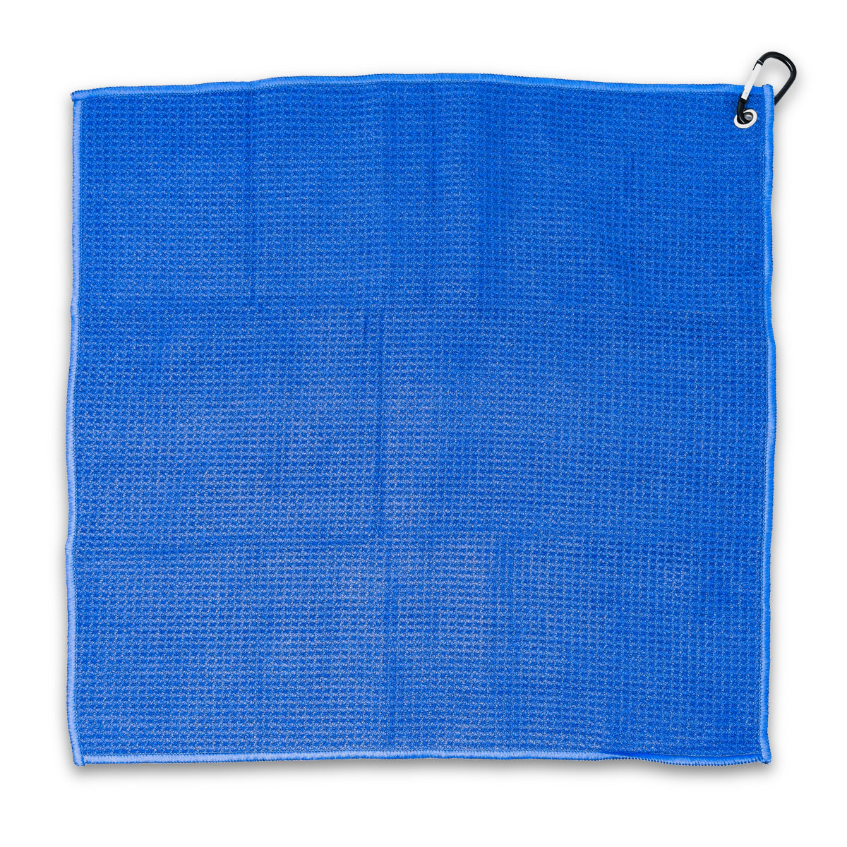 717 Blue Golf Towels With Carabiner 3pc Set