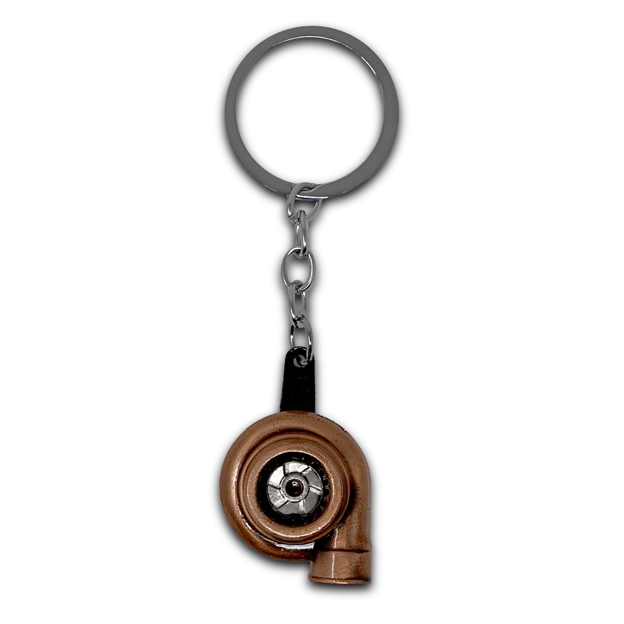 Bronze Turbo Keychain