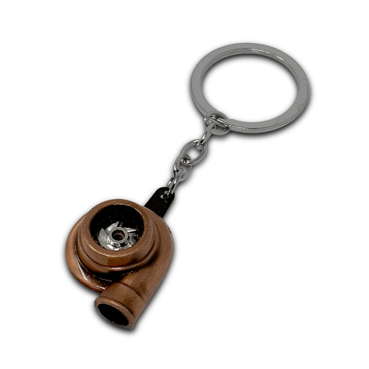 Bronze Turbo Keychain