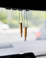 556 Double Bullet Keychain / Mirror Hanger