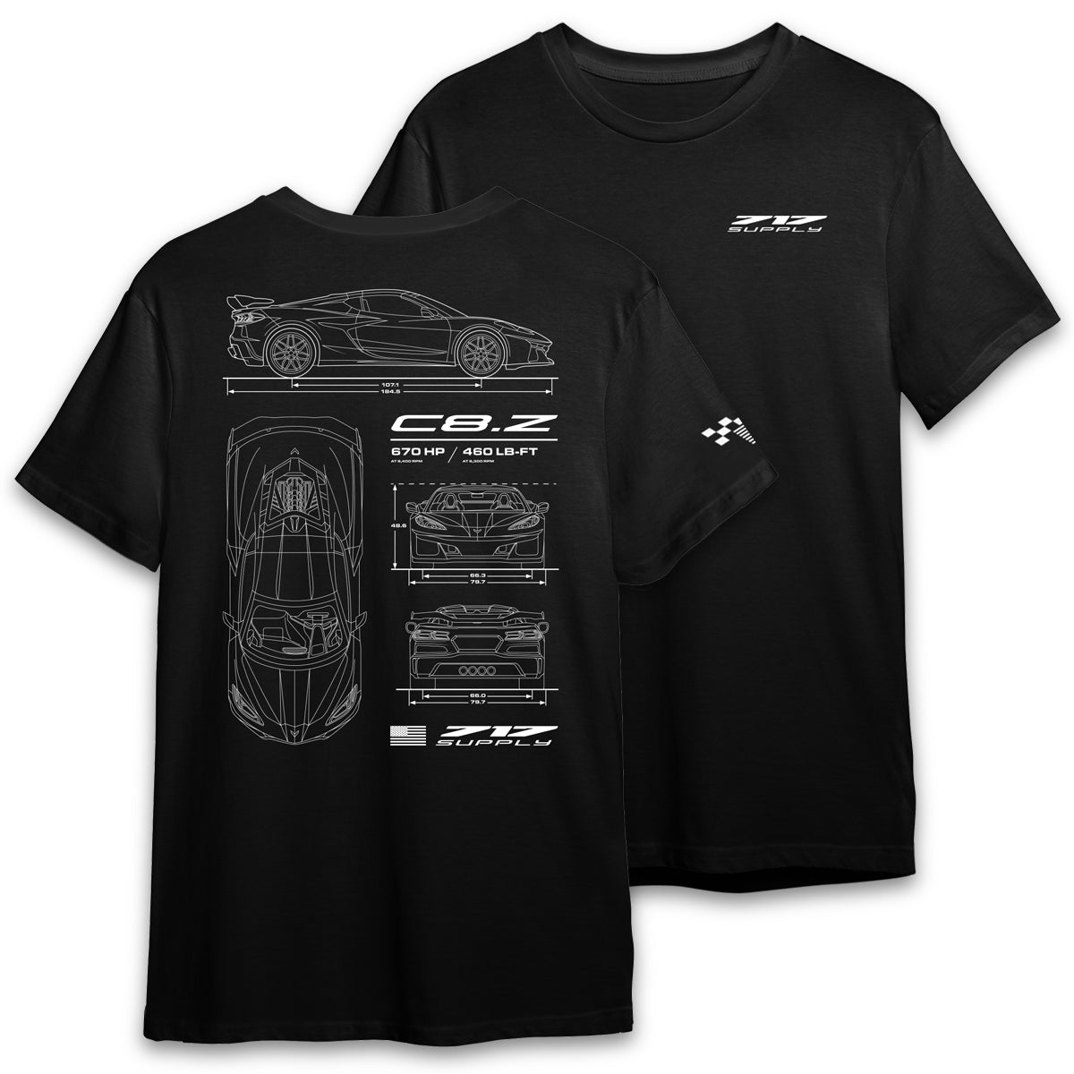 C8.Z Blueprint Shirt