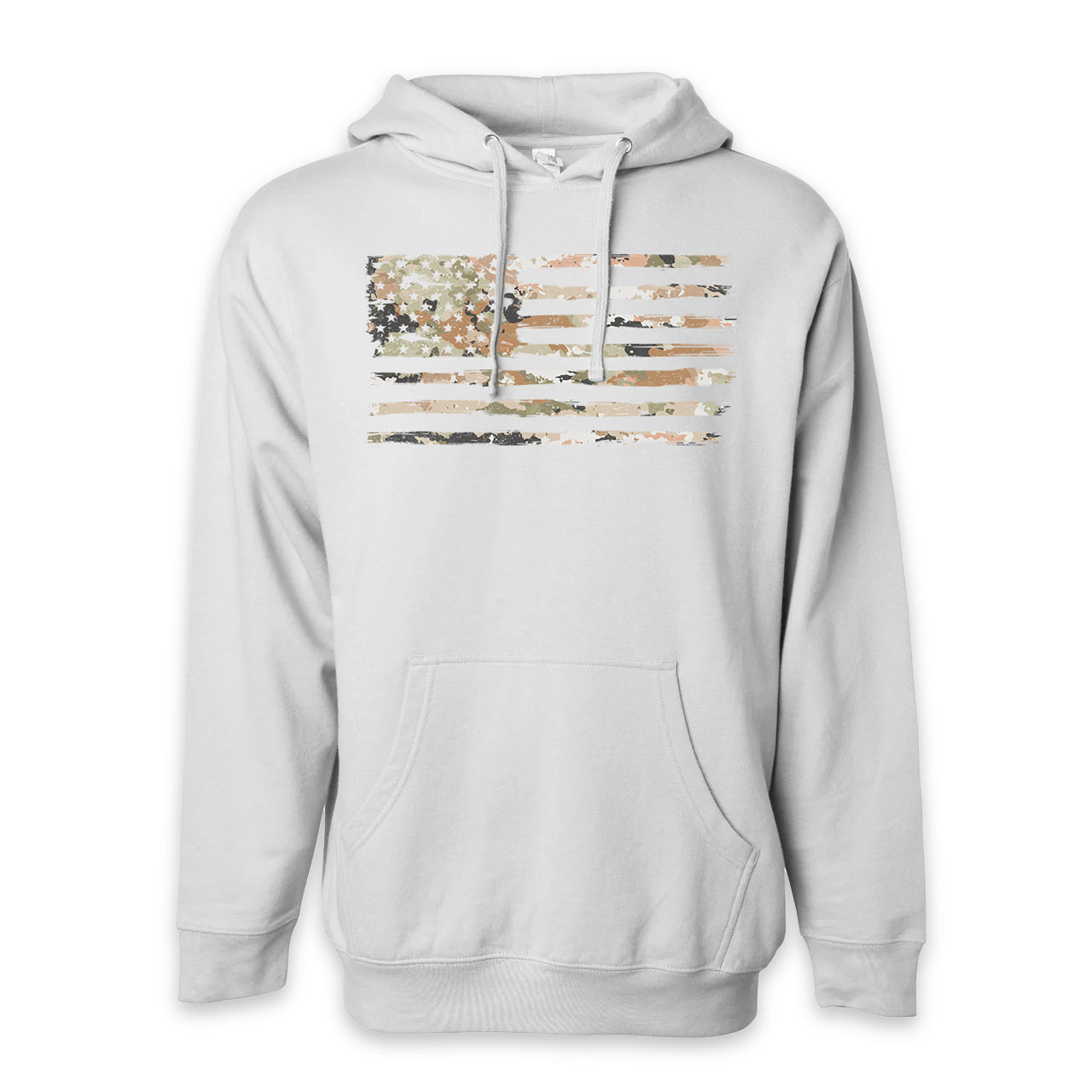 Camo Flag Smoke Hoodie