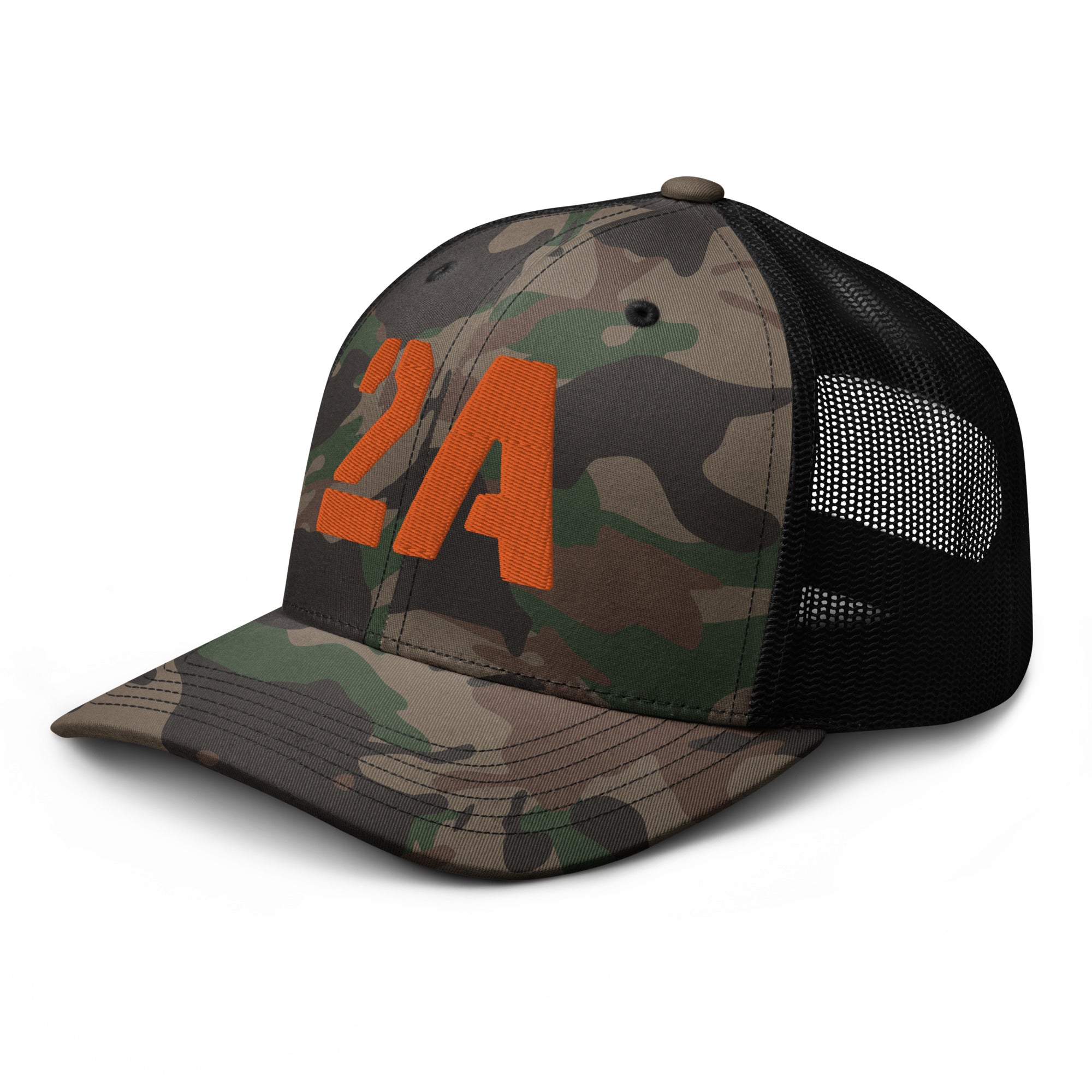 2A Hunter Camouflage trucker hat
