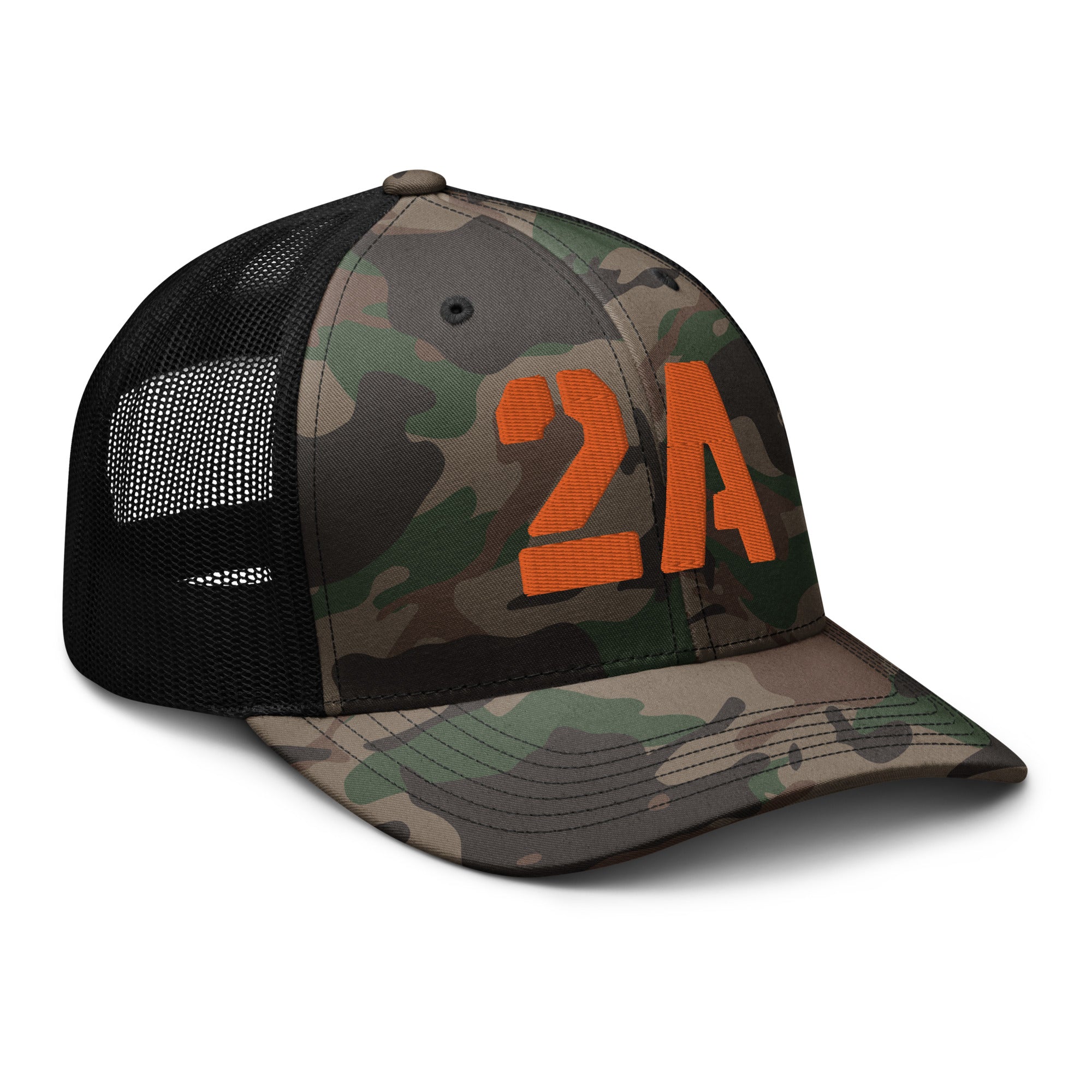2A Hunter Camouflage trucker hat