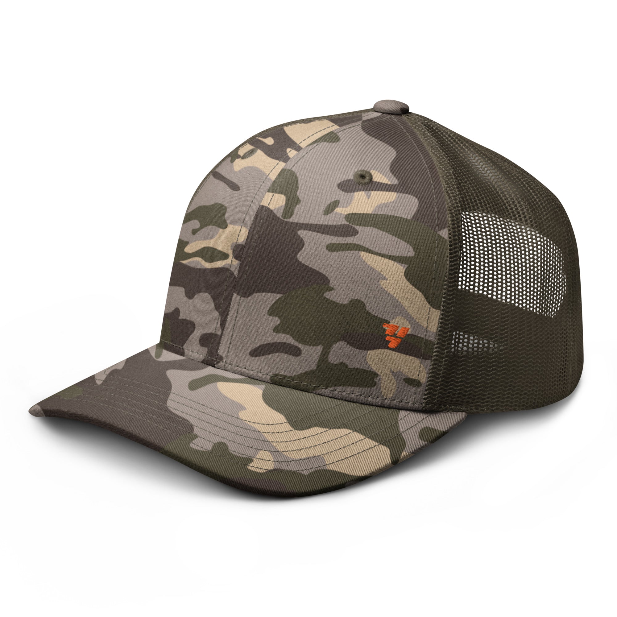 Lux Camouflage trucker hat