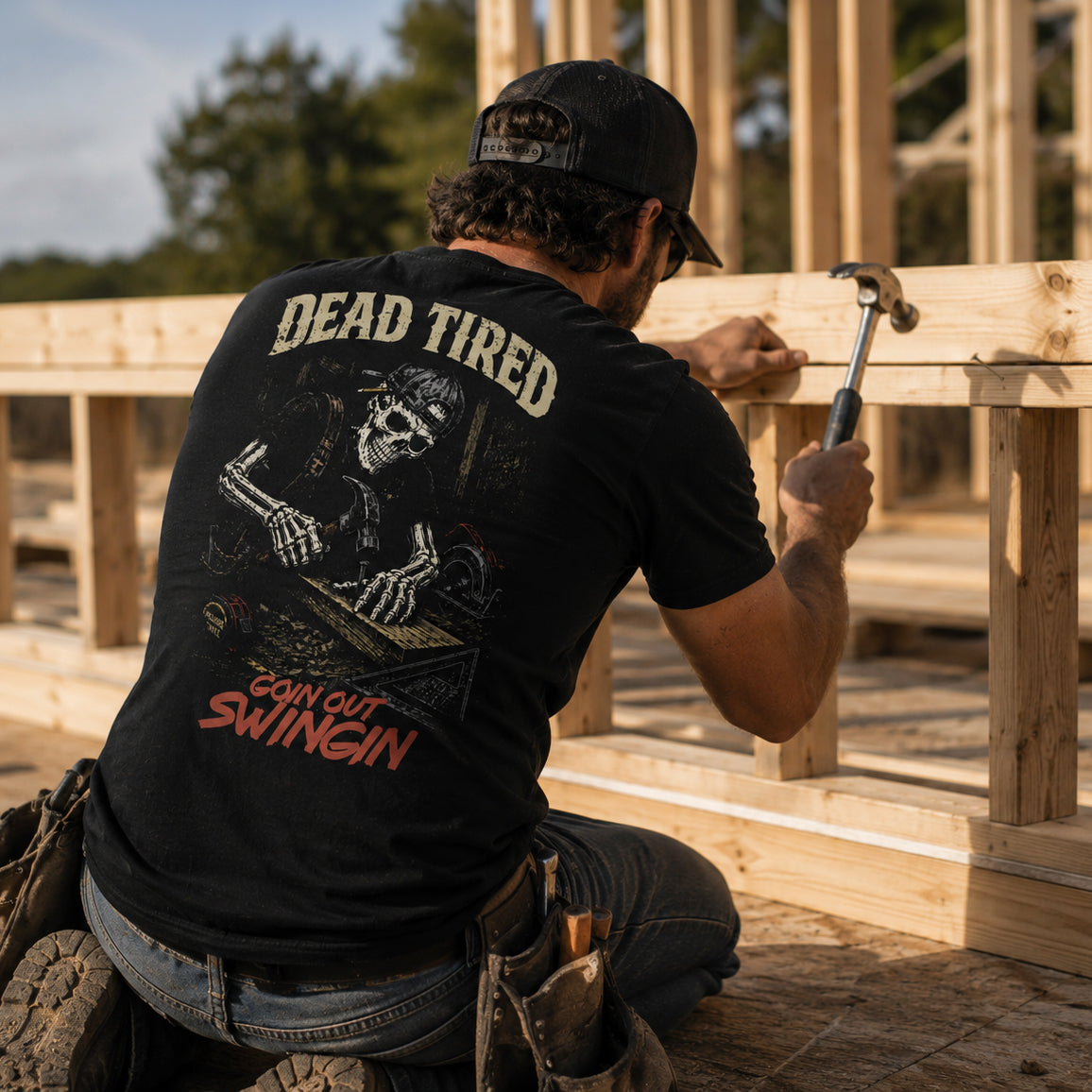 Dead Tired Carpenter Shirt
