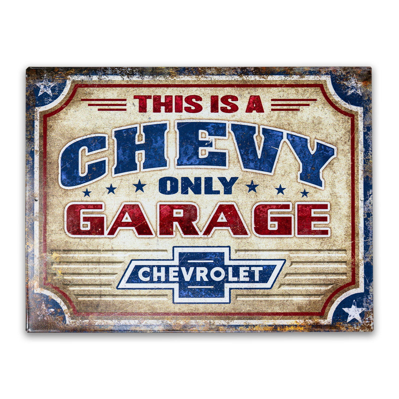 Chevy Garage Sign