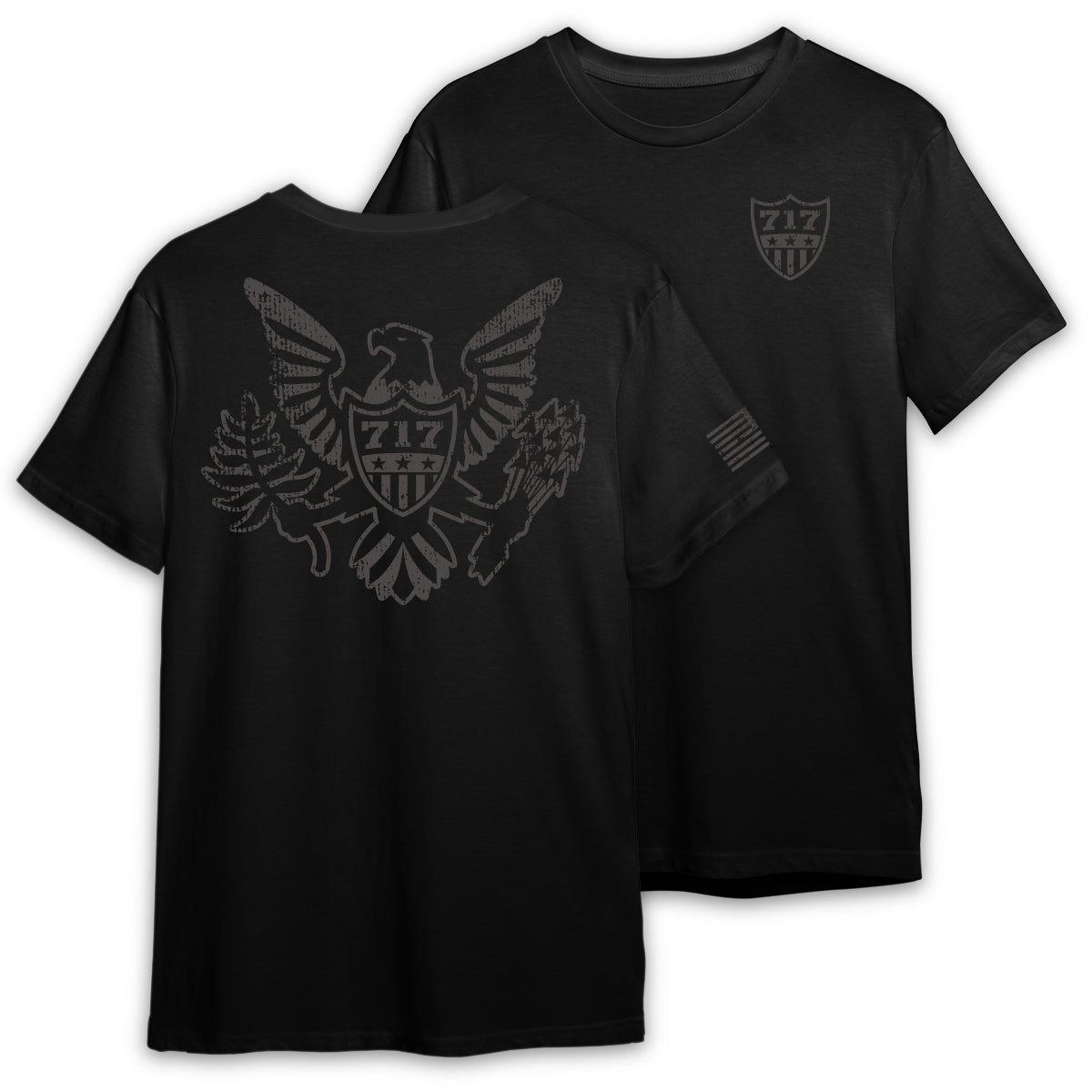 Gray 717 Coat of Arms Shirt