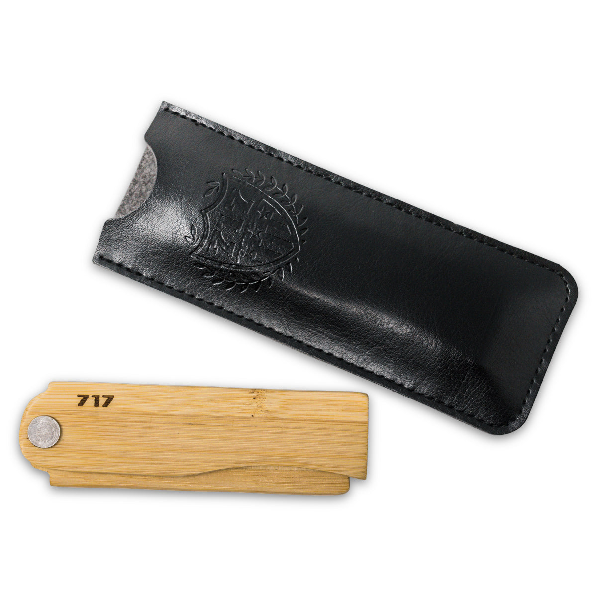 717 Wooden Folding Comb