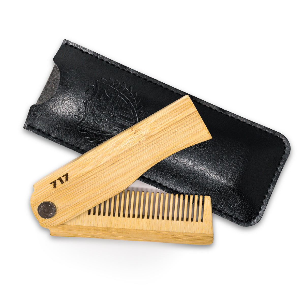 717 Wooden Folding Comb