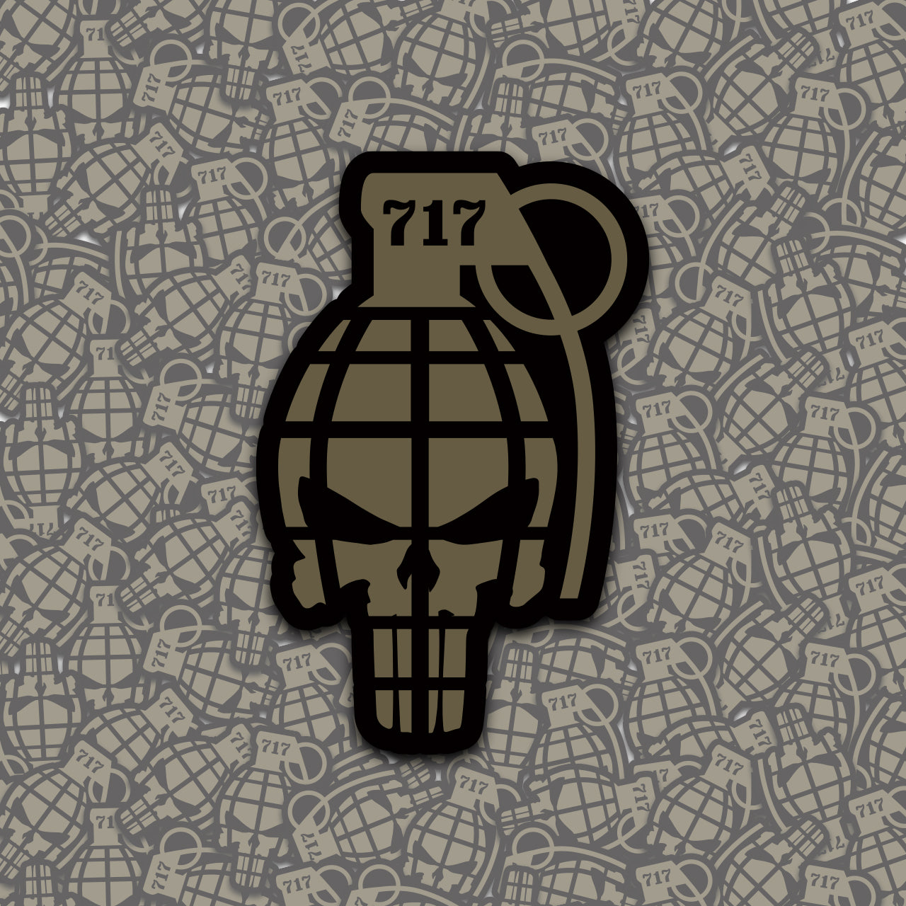 717 Frag Sticker