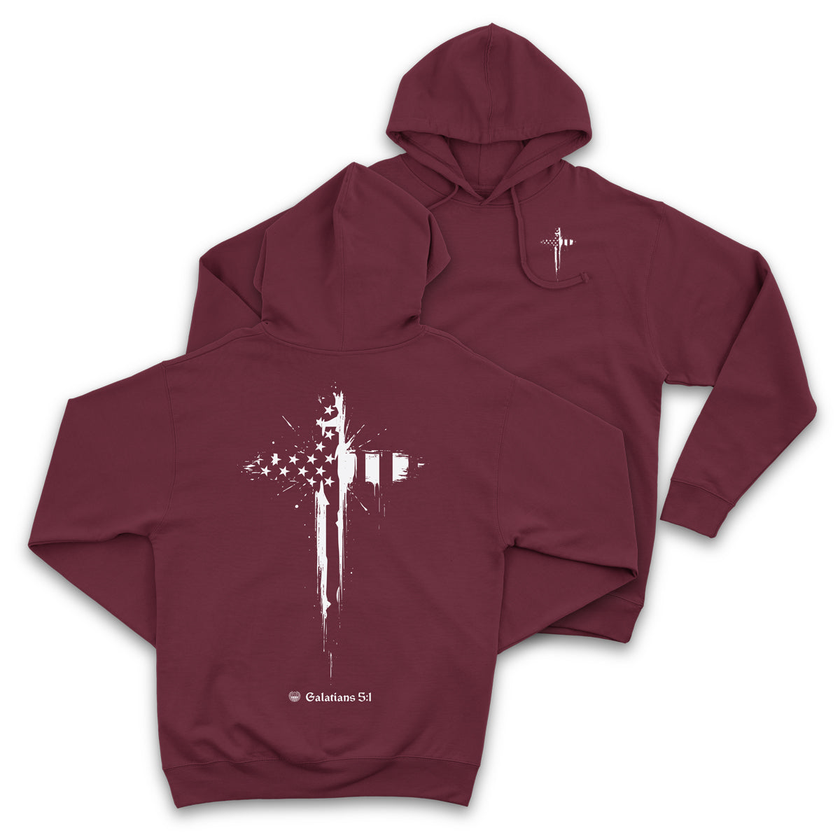 Galatians 5:1 Hoodie