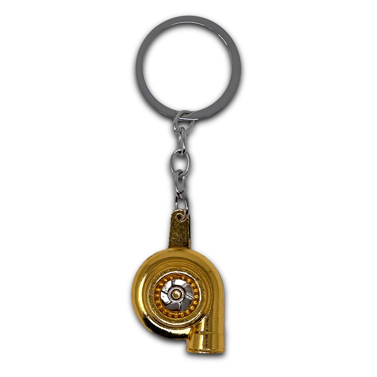 Gold Turbo Keychain