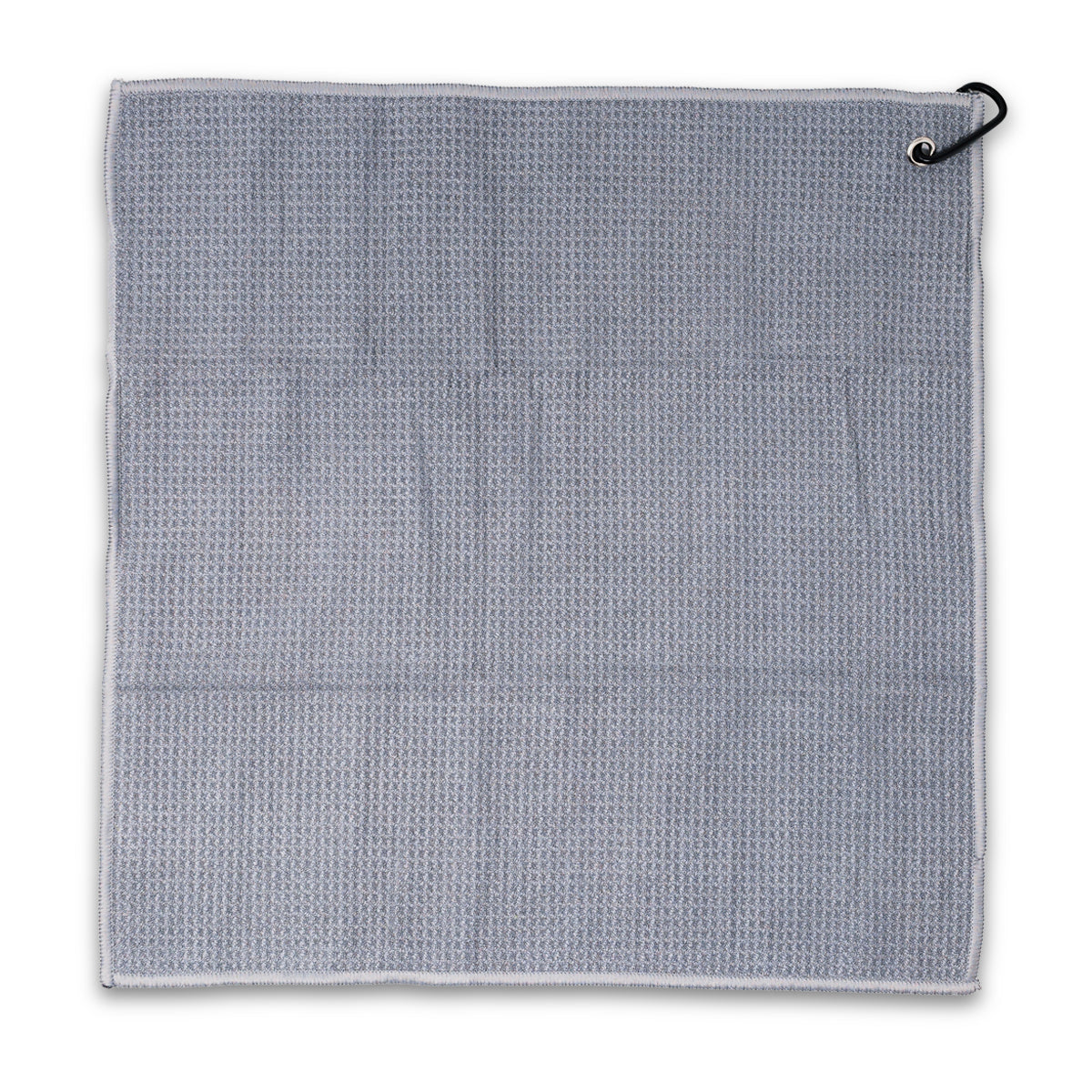 717 Grey Golf Towels With Carabiner 3pc Set