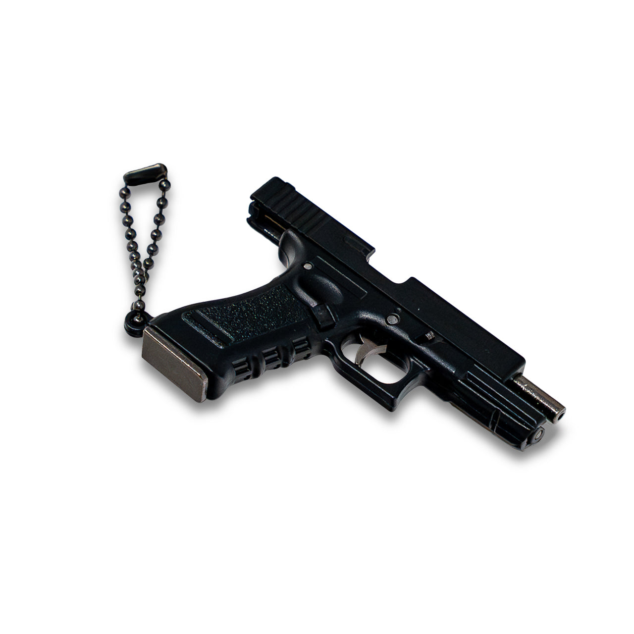 Pew Pew Keychain - Black/Black